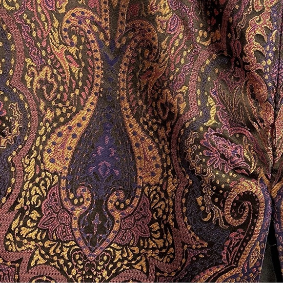 Linda Allard for Ellen Tracy 100% silk skirt, size 10, lined, office, evening - Picture 10 of 12